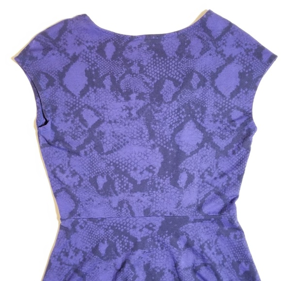 NWT Splendid Fit & Flare Python Print Skater Dress - Picture 8 of 8